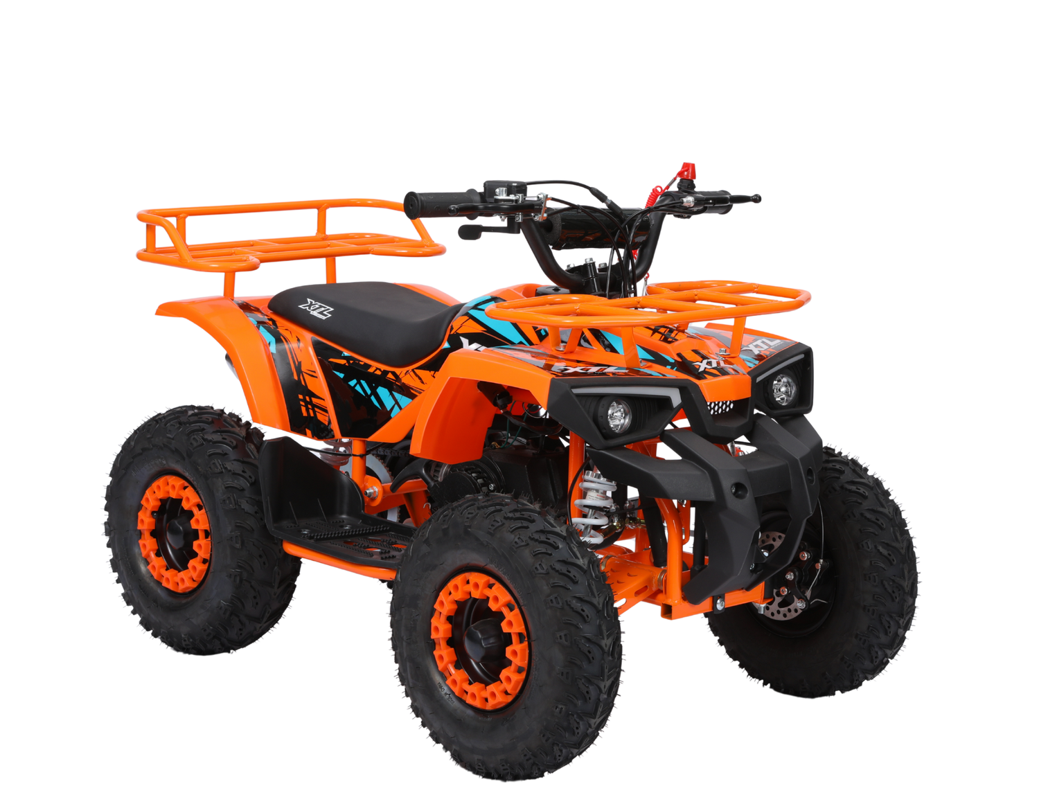 Kinderquad MINI ARES 49cc für Kinder – Pull-Start, 2-Takt Motor, Offroad Quad