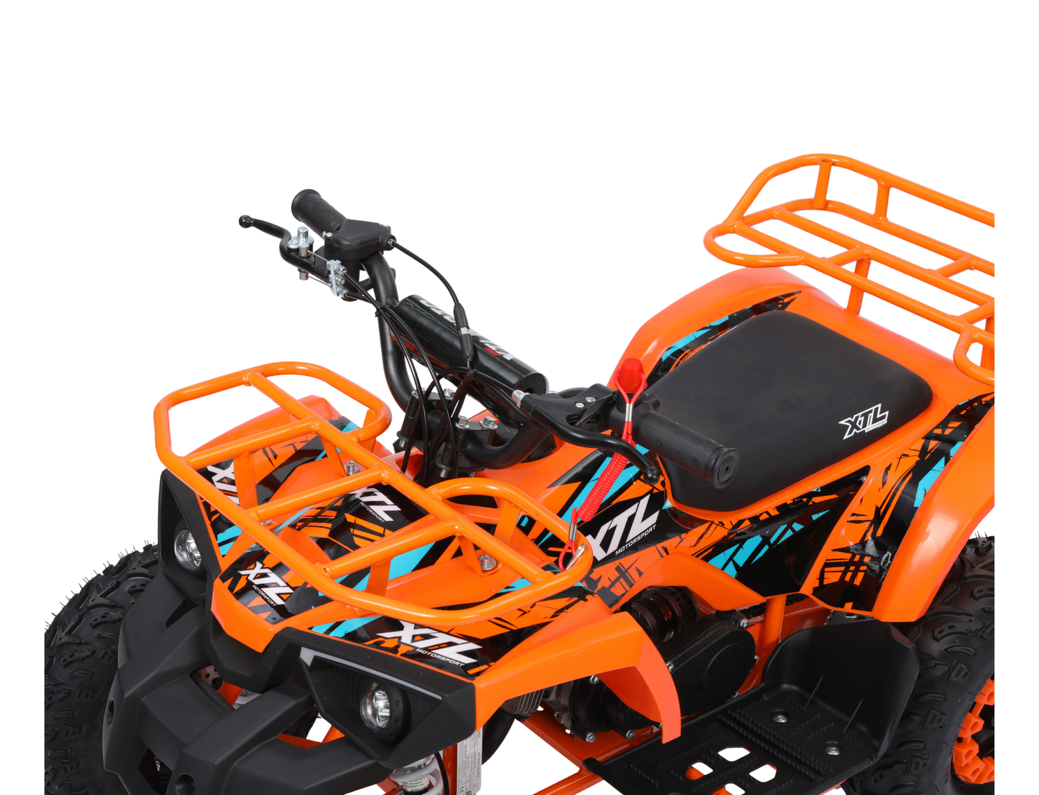 Kinderquad MINI ARES 49cc für Kinder – Pull-Start, 2-Takt Motor, Offroad Quad