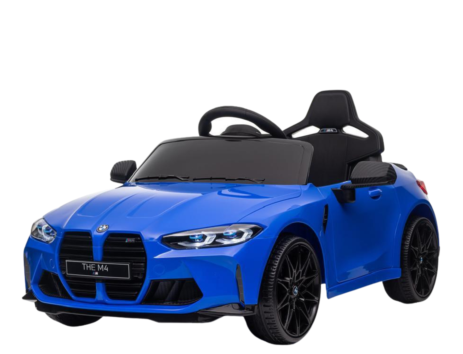 Elektroauto BMW M4 für Kinder 1-3 Jahre – 1-Sitzer mit Fünfpunktgurt