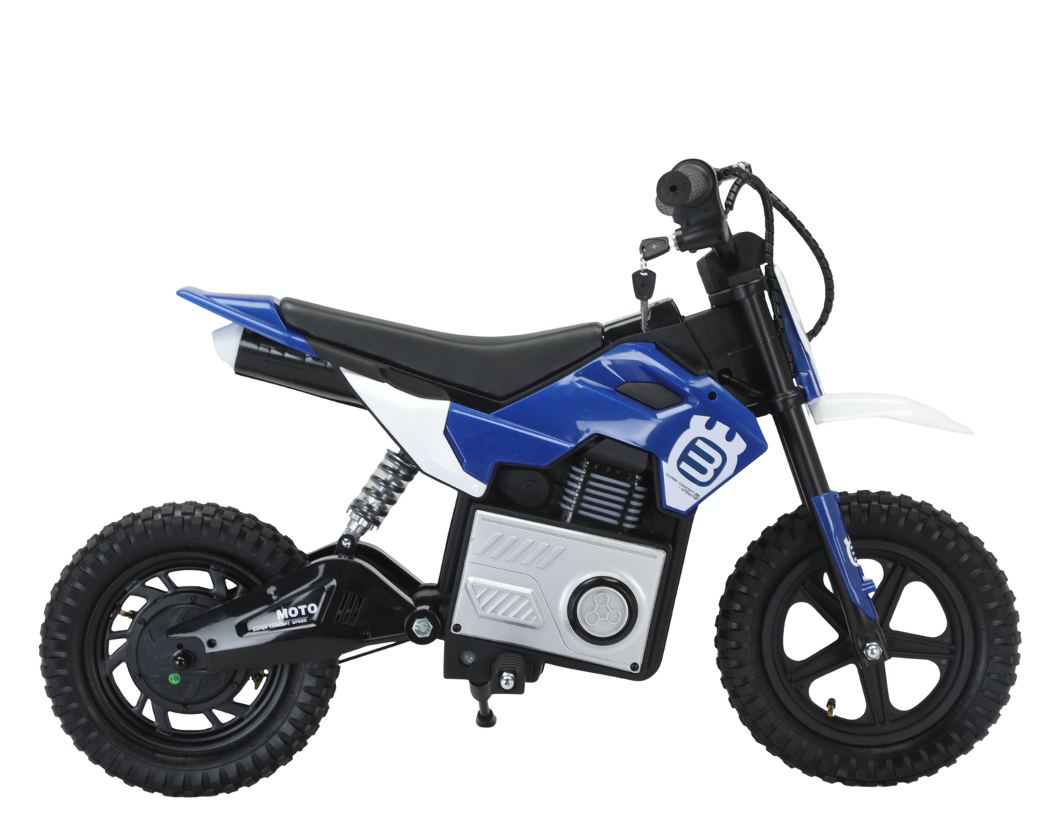 Kinder Elektrocross Motorrad 24V – High-Speed Motor, LED & Bluetooth