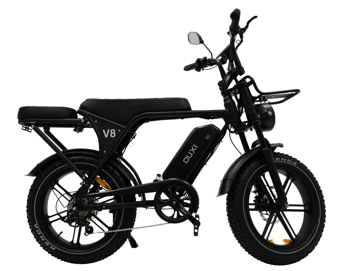 V8 Fat Tire E-Bike – 250 W Motor, 100 km Reichweite