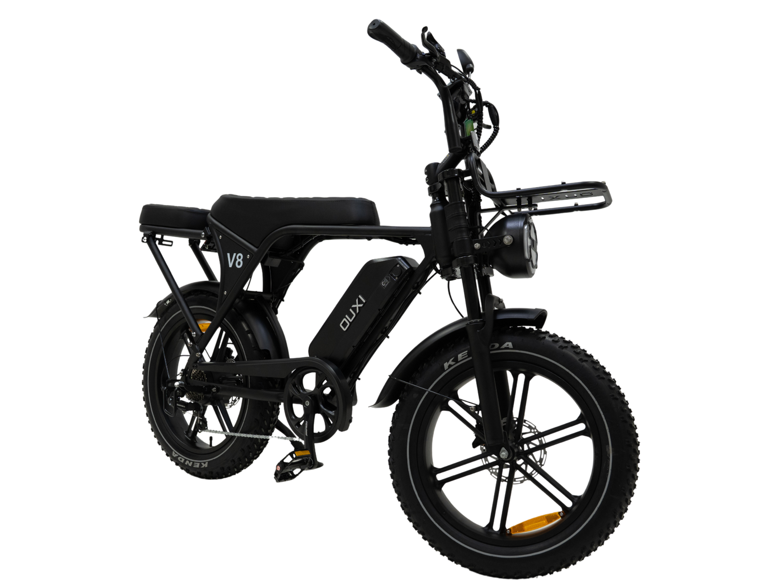 V8 Fat Tire E-Bike – 250 W Motor, 100 km Reichweite