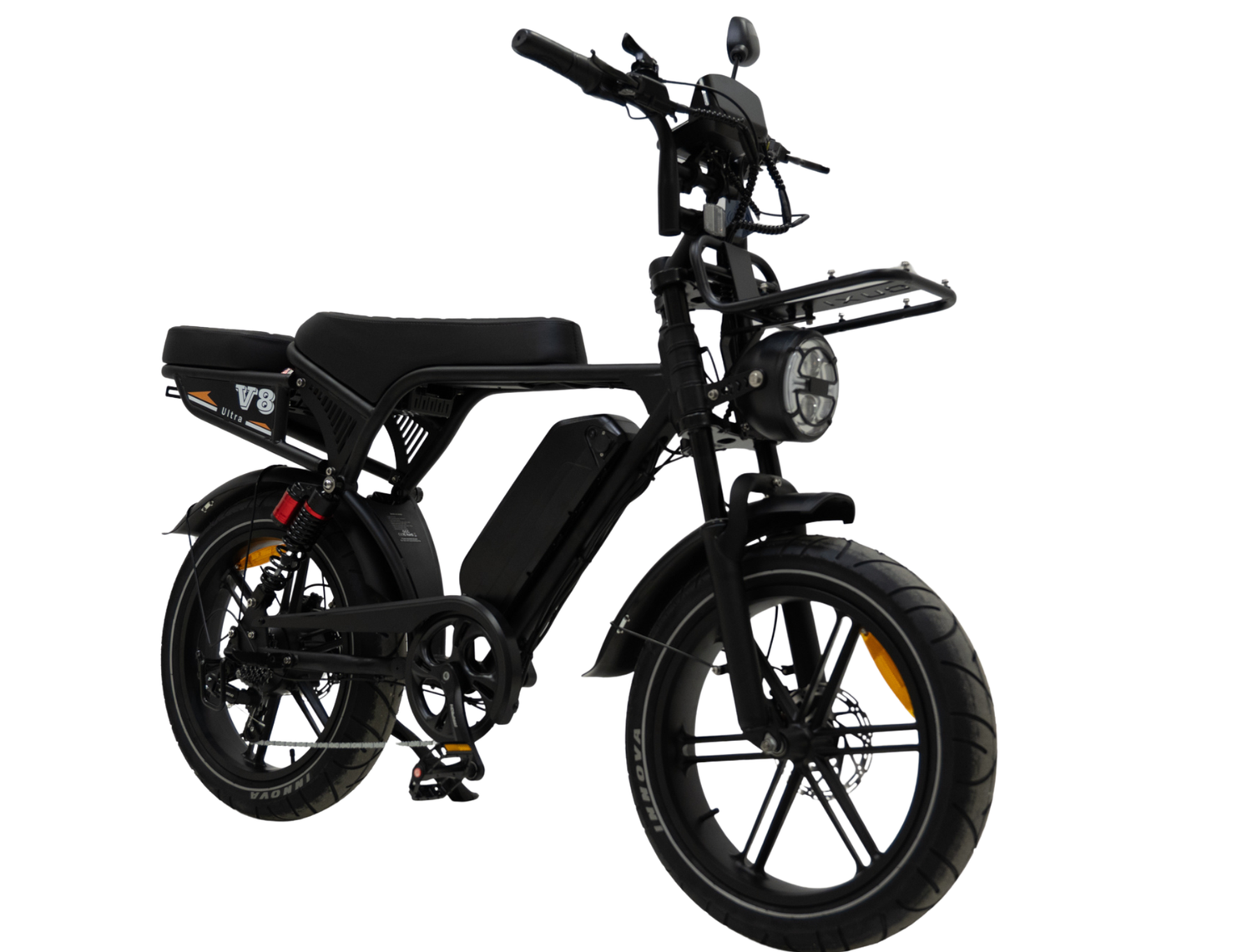 Ultra 8 Fat Tire Elektrofahrrad – 250W Motor, 48V 15Ah Akku