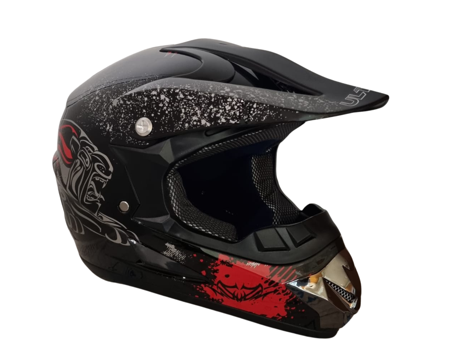 Motocross Helm Kinder mit Design