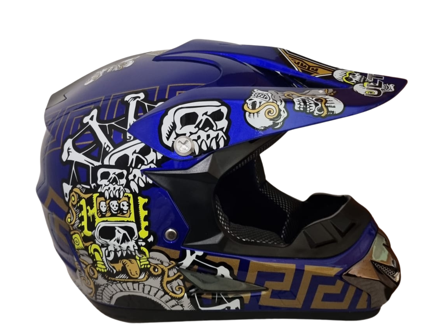 Motocross Helm Kinder mit Design