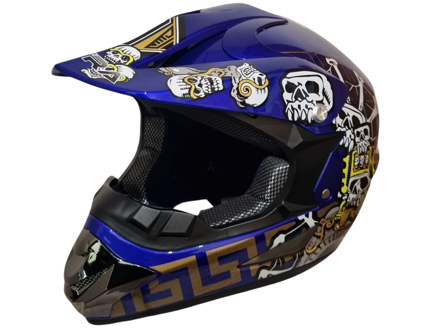 Motocross Helm Kinder mit Design