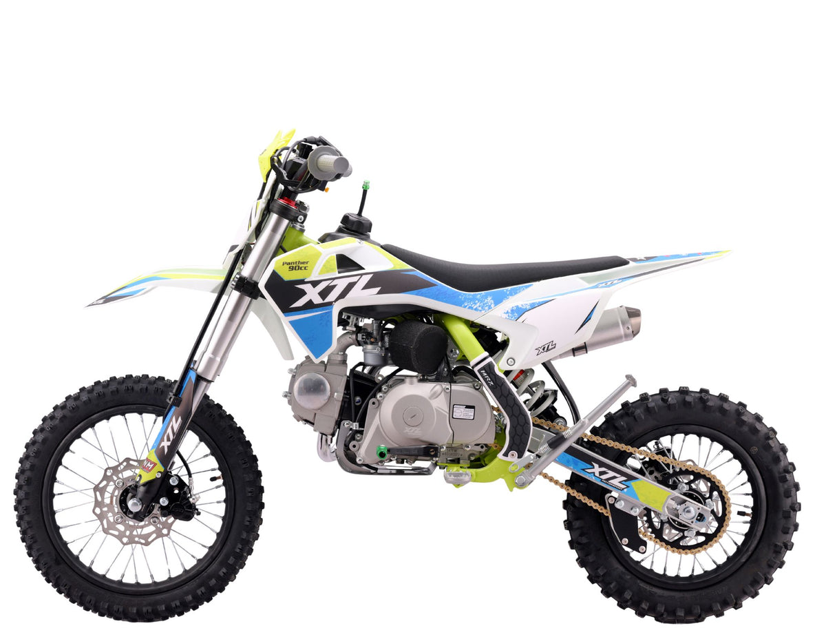 Motocross XTL Panther 90cc, 4-Takt, luftgekühlt Halbautomatik