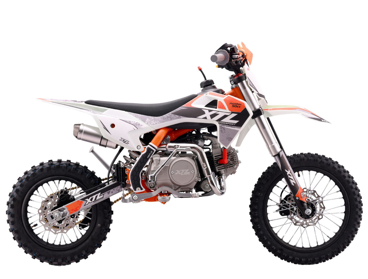Motocross XTL Panther 90cc, 4-Takt, luftgekühlt Halbautomatik