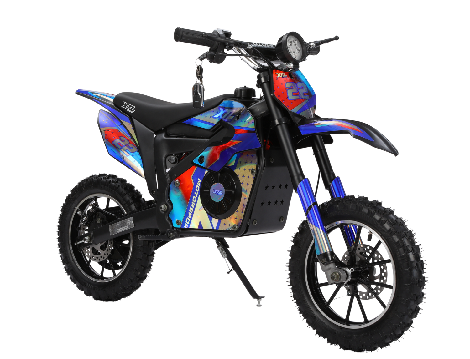 Elektro Kinder-Motocross XTL 1000W – 10″ Offroad-Bike mit bürstenlosem Motor