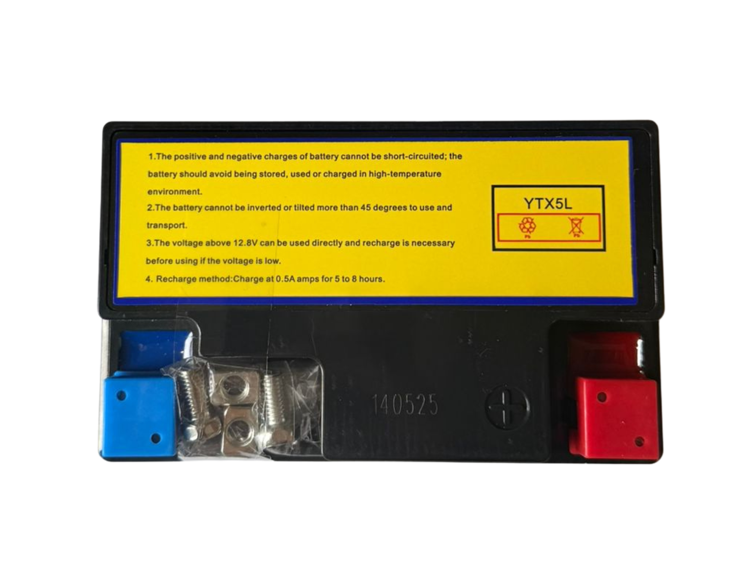 Batterie 12V 5Ah – Wartungsfreier Bleiakku für Roller, Motorräder, Notstromsysteme & mehr