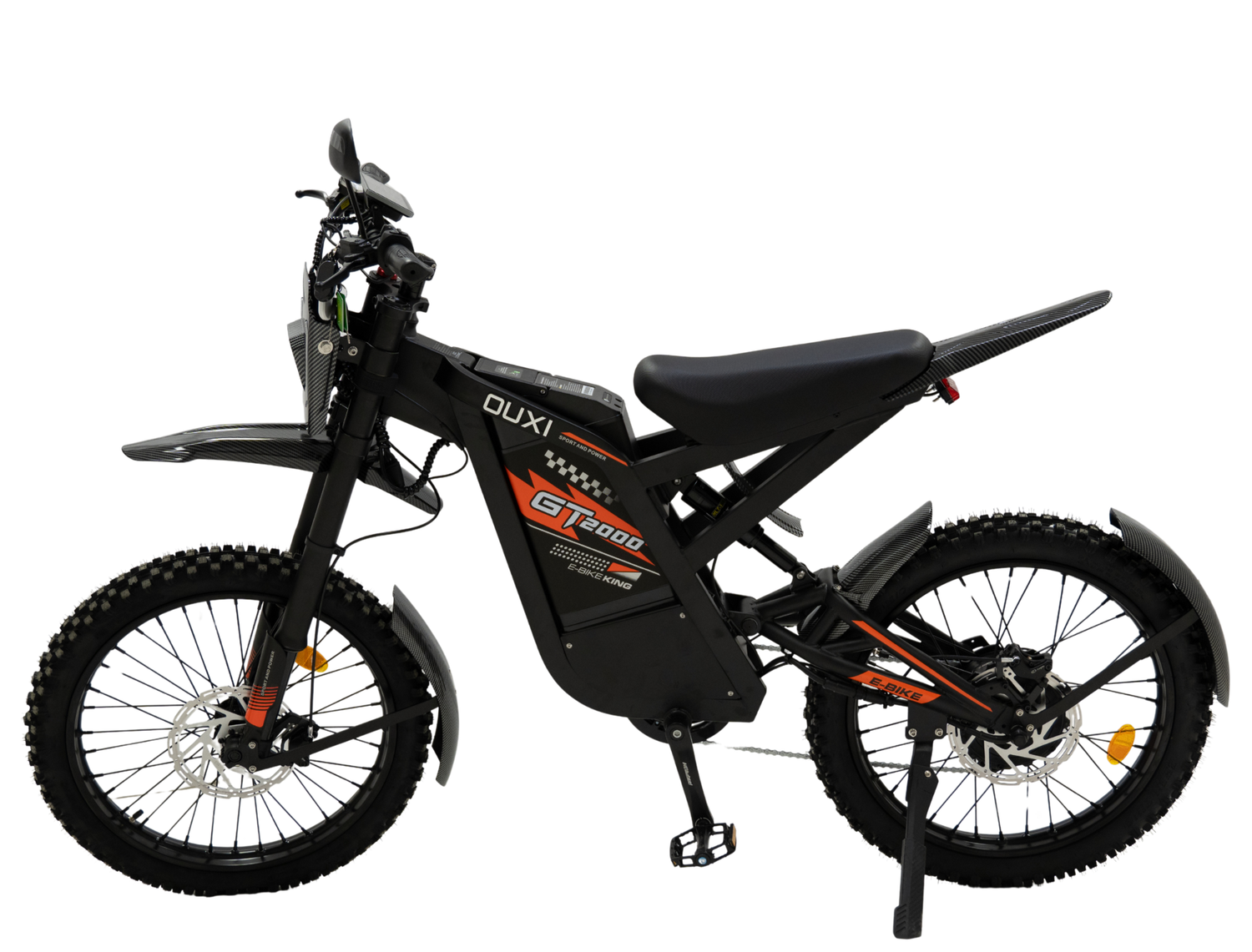 GT 2000 Fat Tire E-Bike – 250 W Motor, 150 km Reichweite