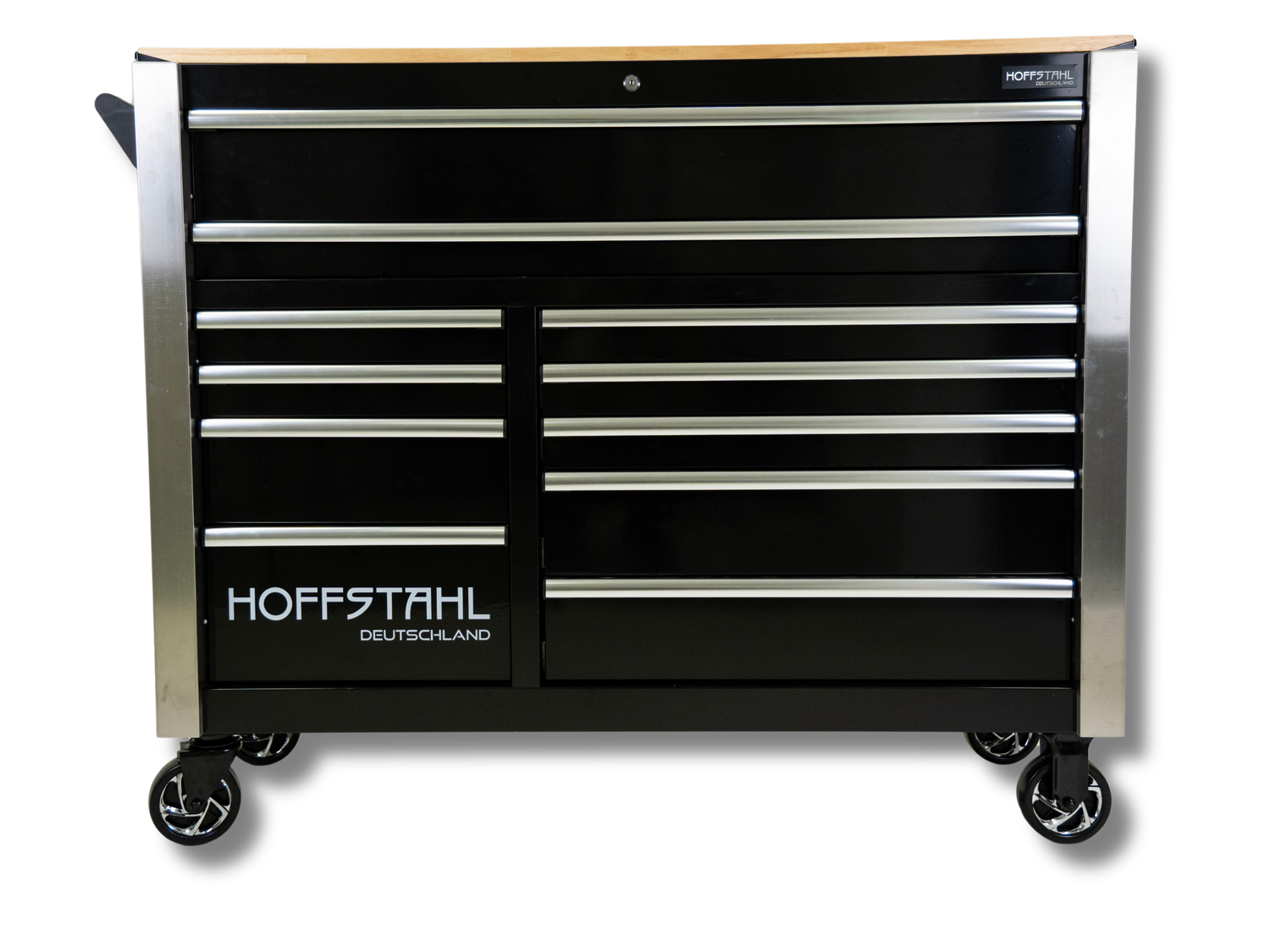 Werkzeugwagen Hoffstahl – 11 Schubladen, 9 bestückt &; über 500 Teile