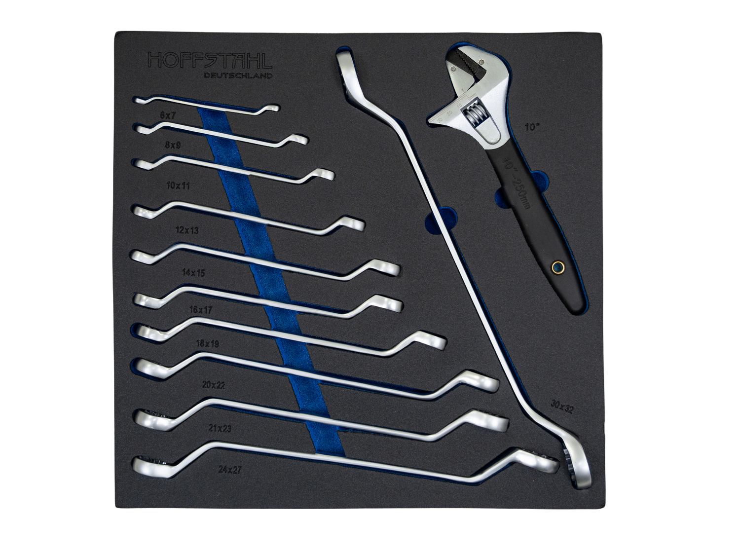 Werkzeugwagen Hoffstahl – 11 Schubladen, 9 bestückt &; über 500 Teile