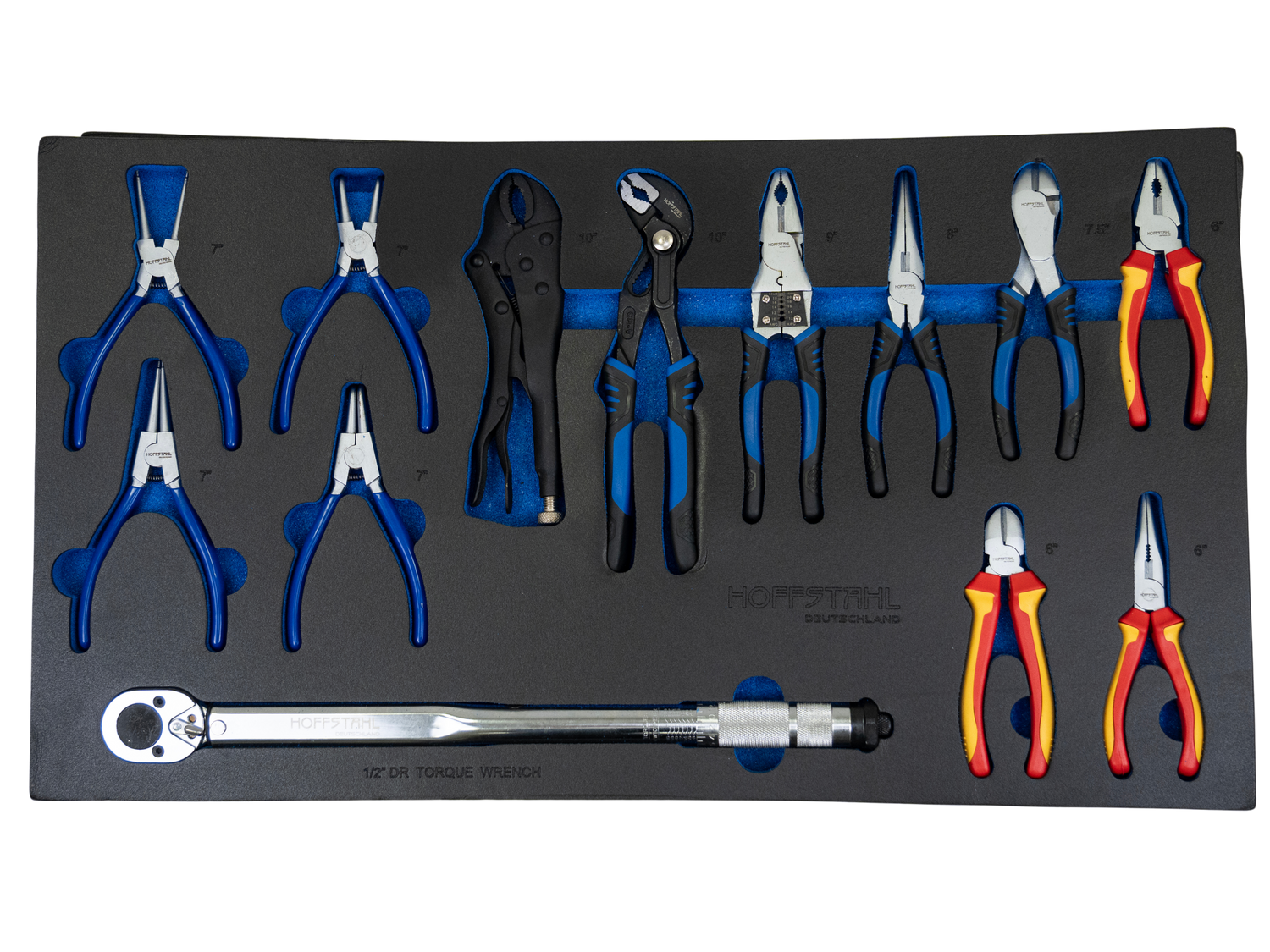 Werkzeugwagen Hoffstahl – 11 Schubladen, 9 bestückt &; über 500 Teile