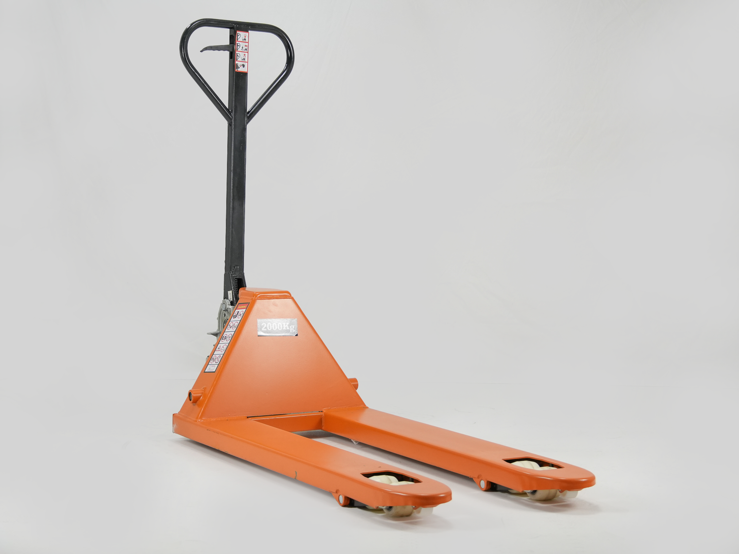 Gabelhubwagen 2000 kg Tragkraft mit Nylonrollen