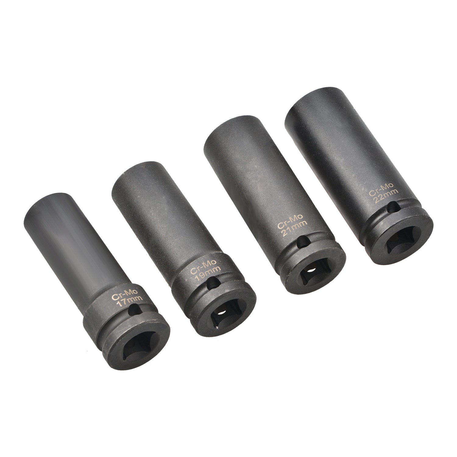4-teiliges Twist Socket Set – Beschädigte Radschrauben & Felgenschlösser lösen (17–22 mm) B7-8028