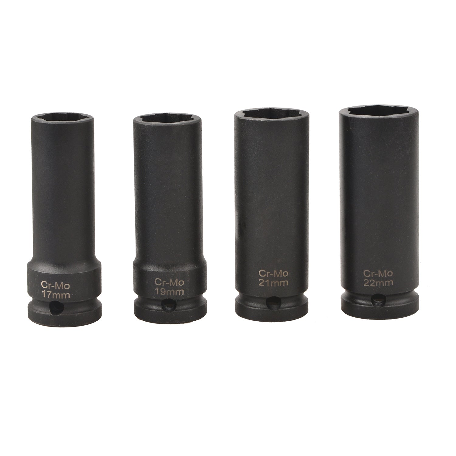 4-teiliges Twist Socket Set – Beschädigte Radschrauben & Felgenschlösser lösen (17–22 mm) B7-8028
