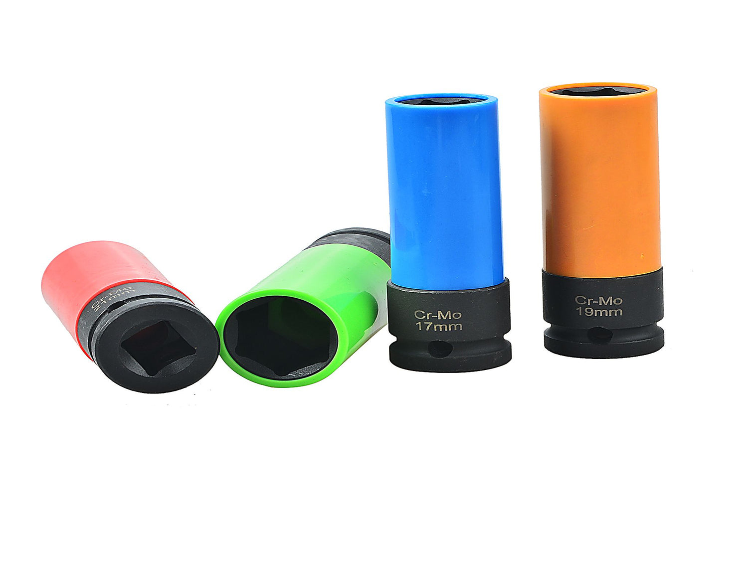 Felgenschonendes Schlagstecknuss-Set 4-tlg. mit Farbcodierung | B7-8077