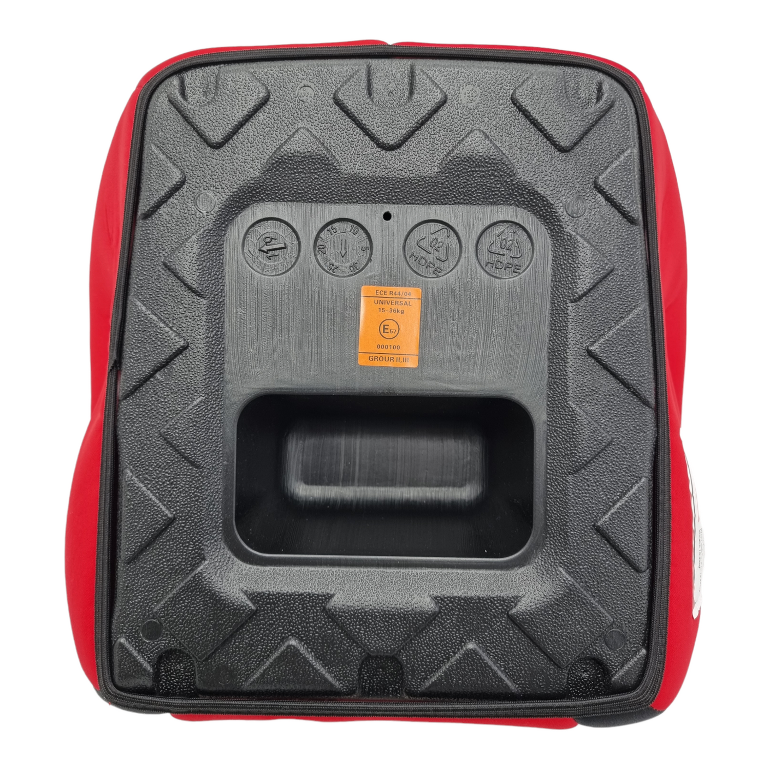 Kindersitzerhöhung 4-12 Jahre TÜV - Rot