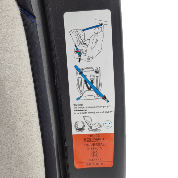 Autobabysitz Babyschale 0-4 Jahre TÜV - Blau