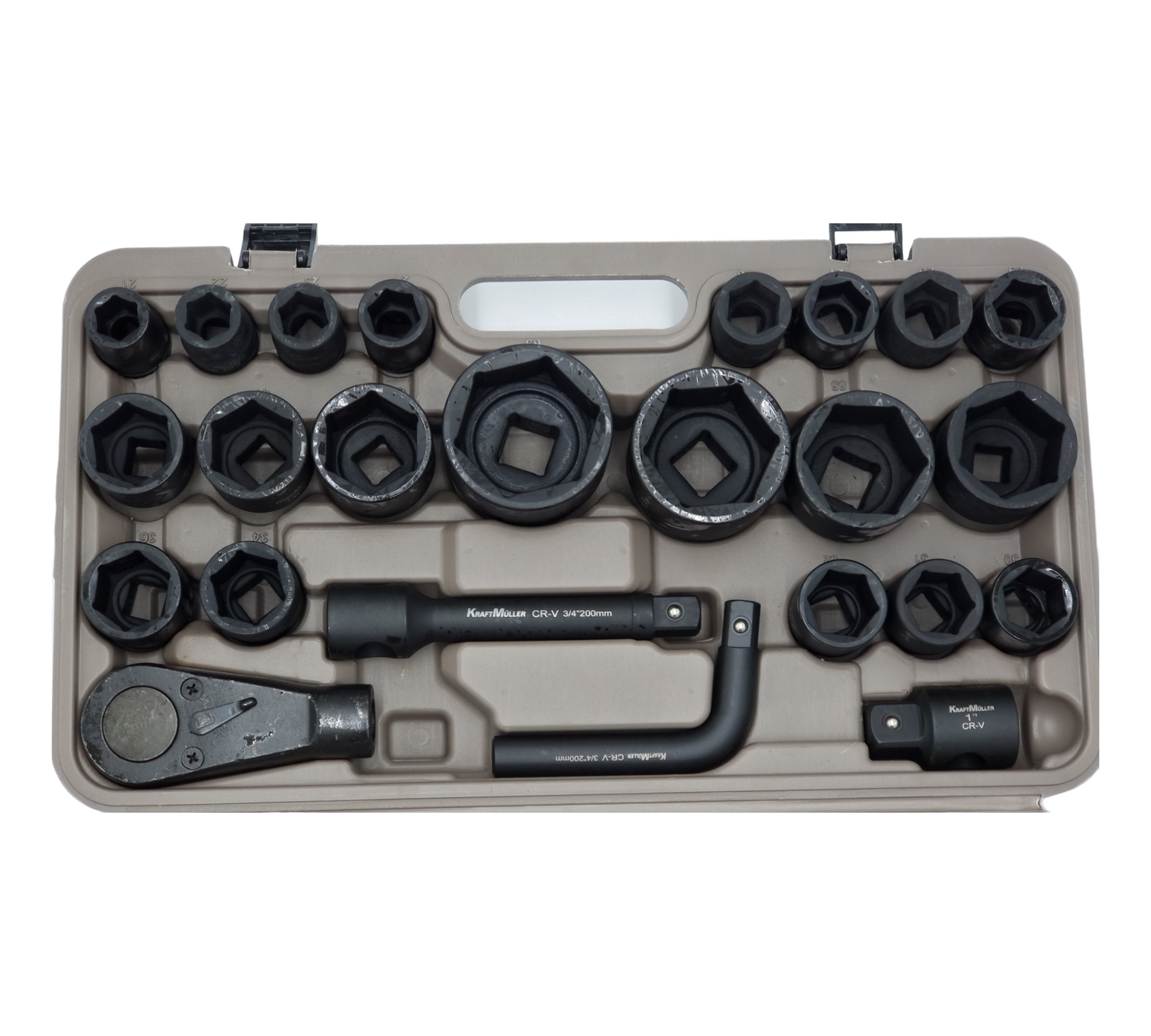 Steckschlüssel-Satz 6-Punkt 26-tlg. | YZ-6085