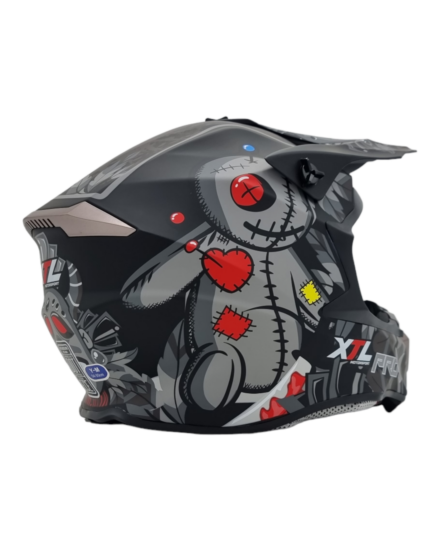 Motocross- / Motorradhelm