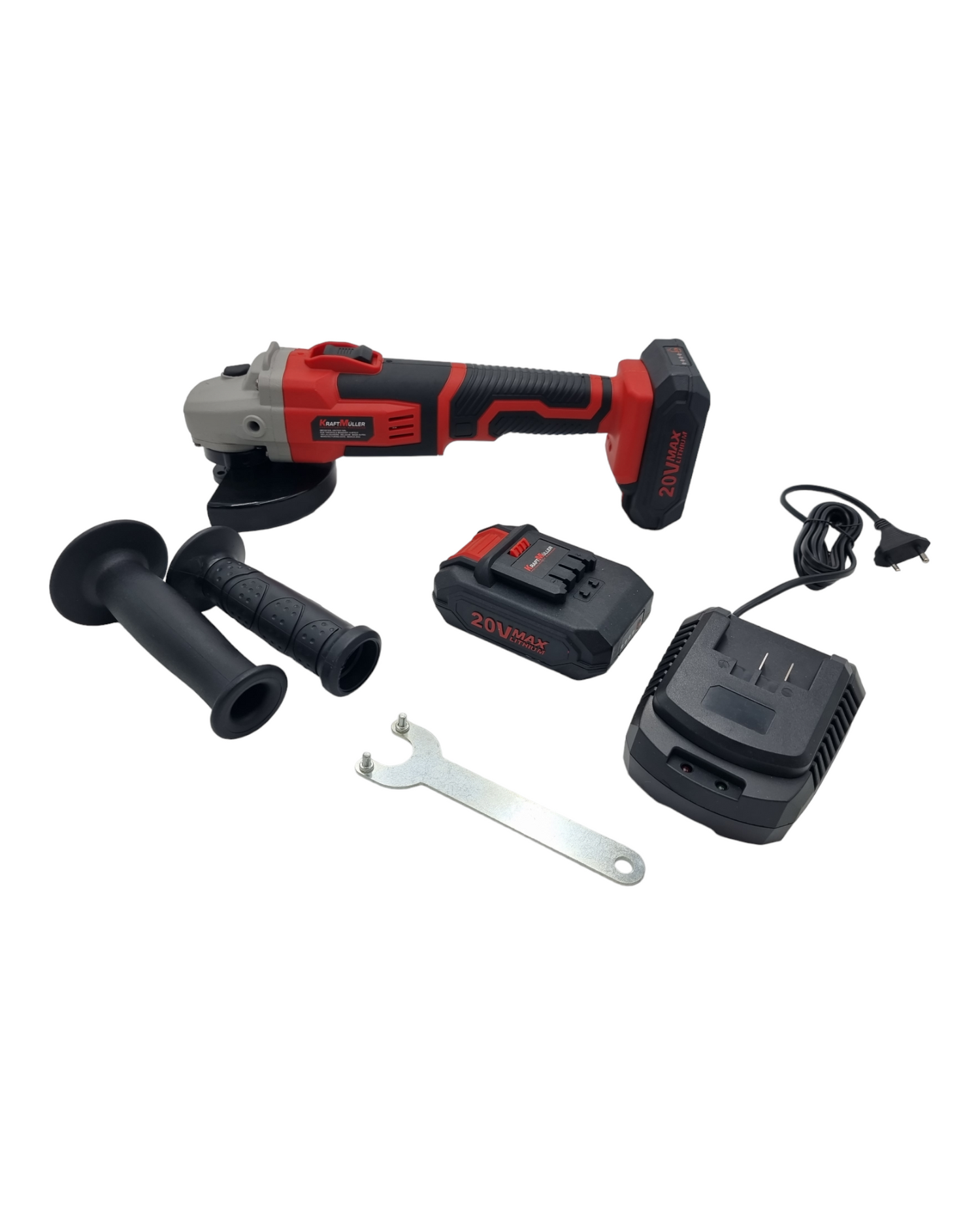 Winkelschleifer + 2 Akkus