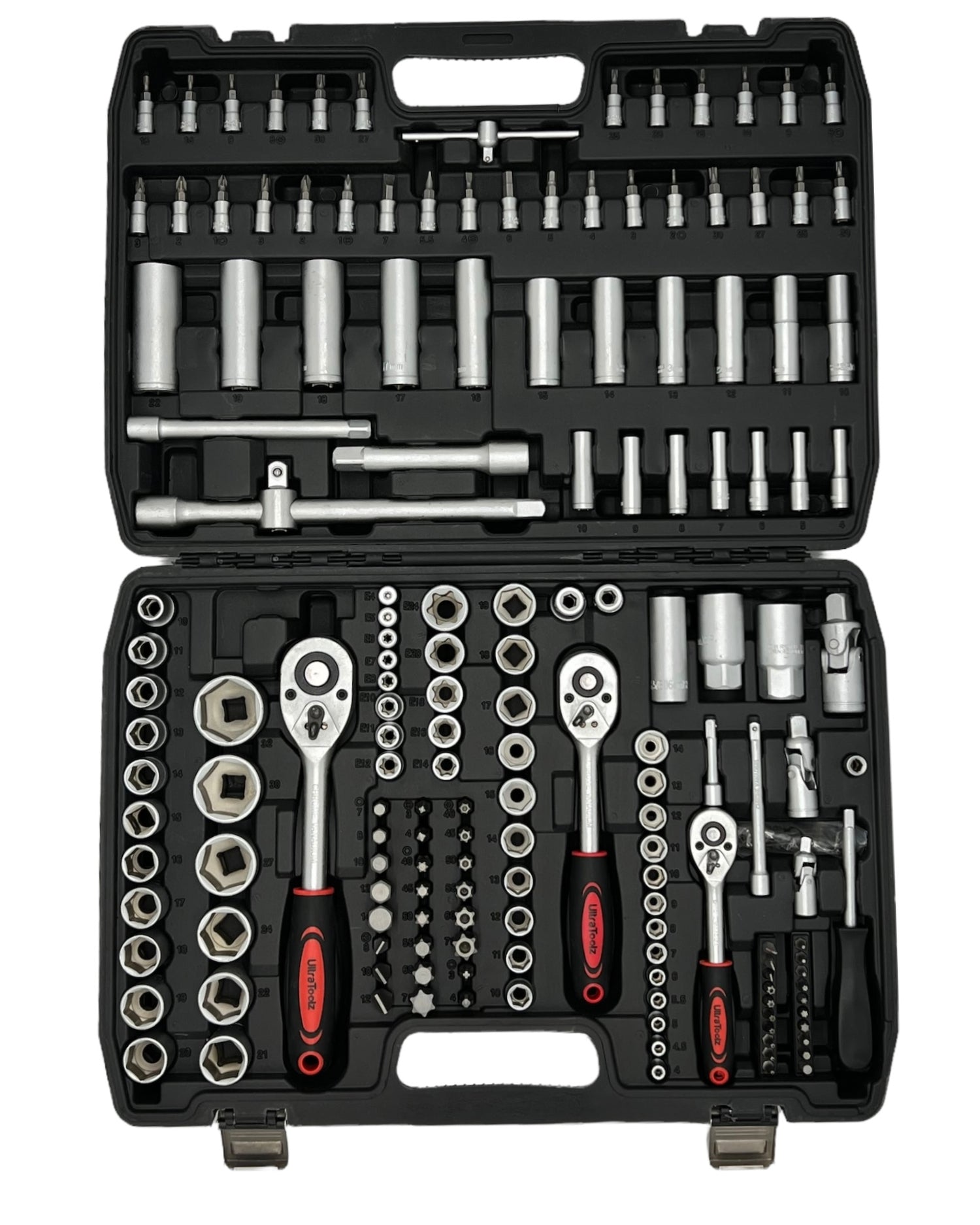 Werkzeugkasten/ Bit-Stecknüsse 171-tlg.