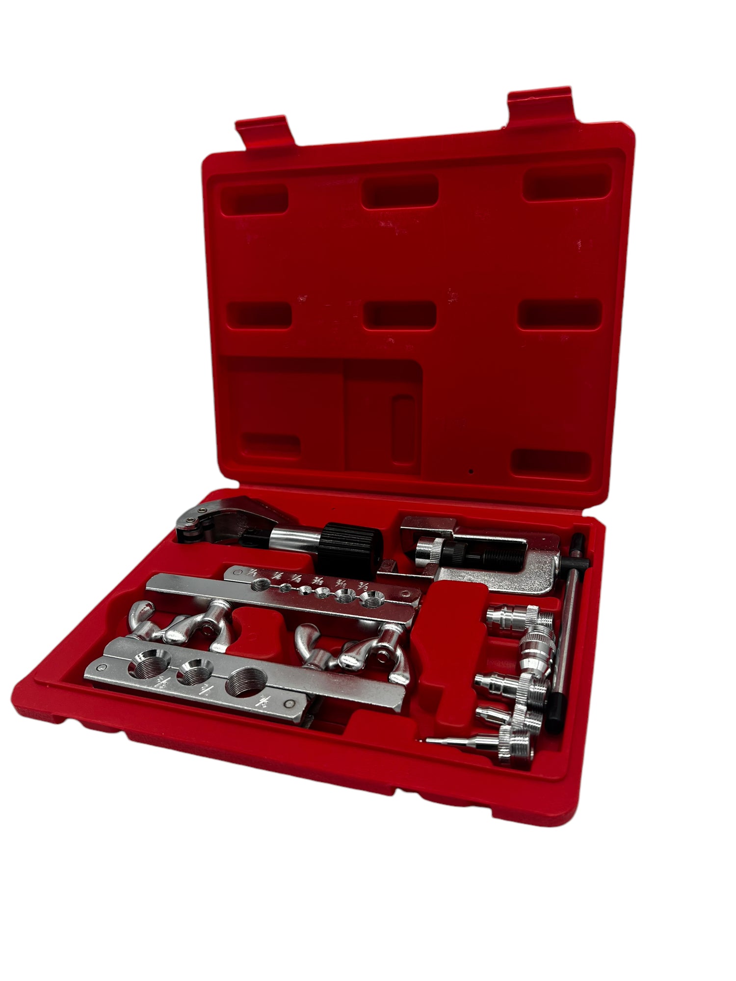 Doppel-Bördelgerät für Bremsleitungen – präzises Bördeln mit 13 Einsatzgrößen | YZ-4015-2