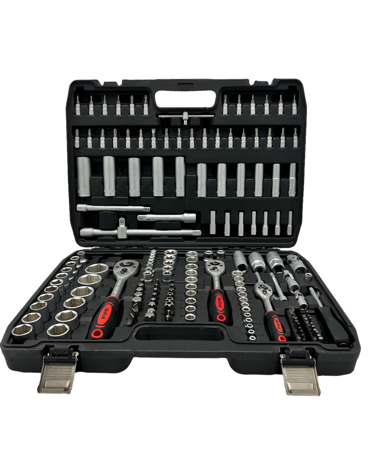 Werkzeugkasten/ Bit-Stecknüsse 171-tlg.