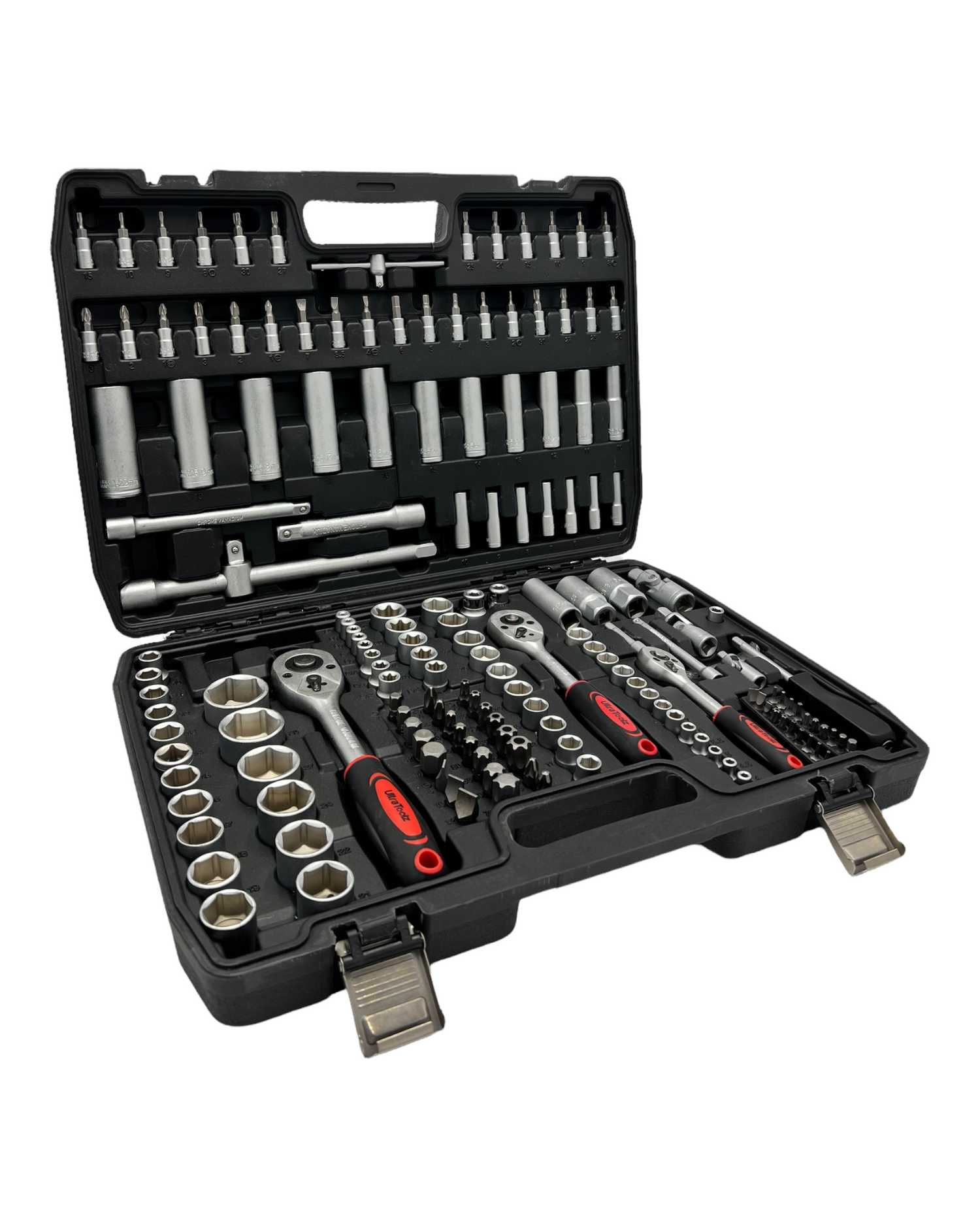 Werkzeugkasten/ Bit-Stecknüsse 171-tlg.