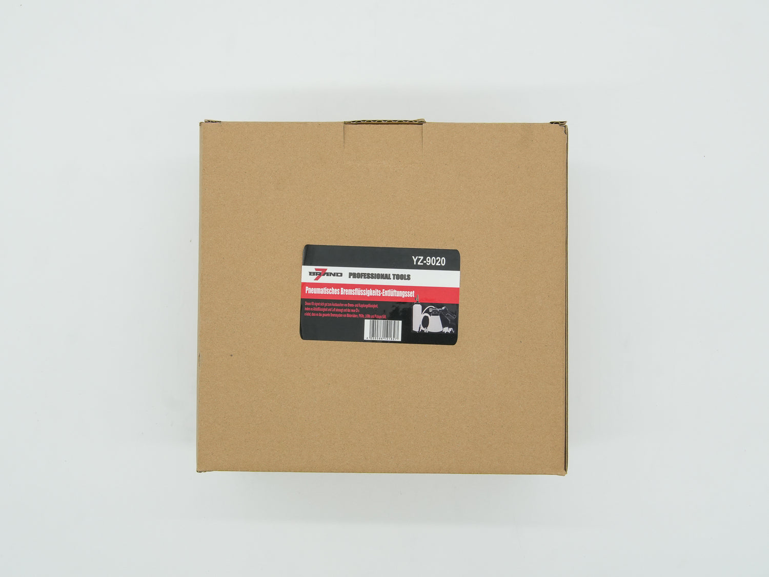 Pneumatisches Bremsflüssigkeits-Entlüftungsset | Brand 7