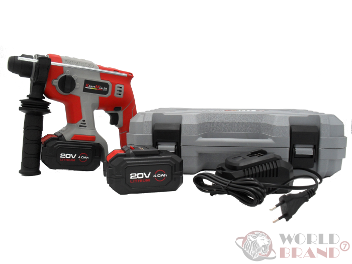 Akku Bohrhammer 20V/ 4Ah KraftMüller