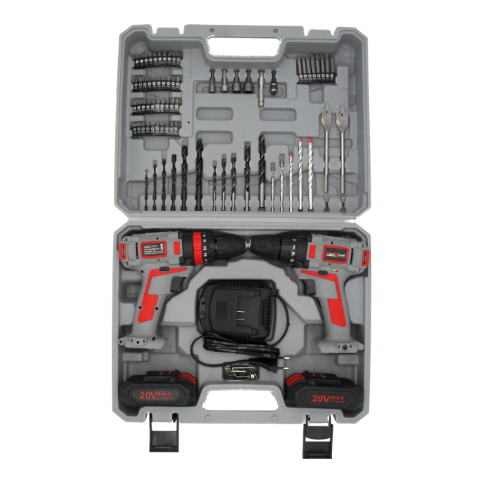 Akkuschrauber + Akkubohrer 20V/ 2Ah KraftMüller 20V/ 2Ah