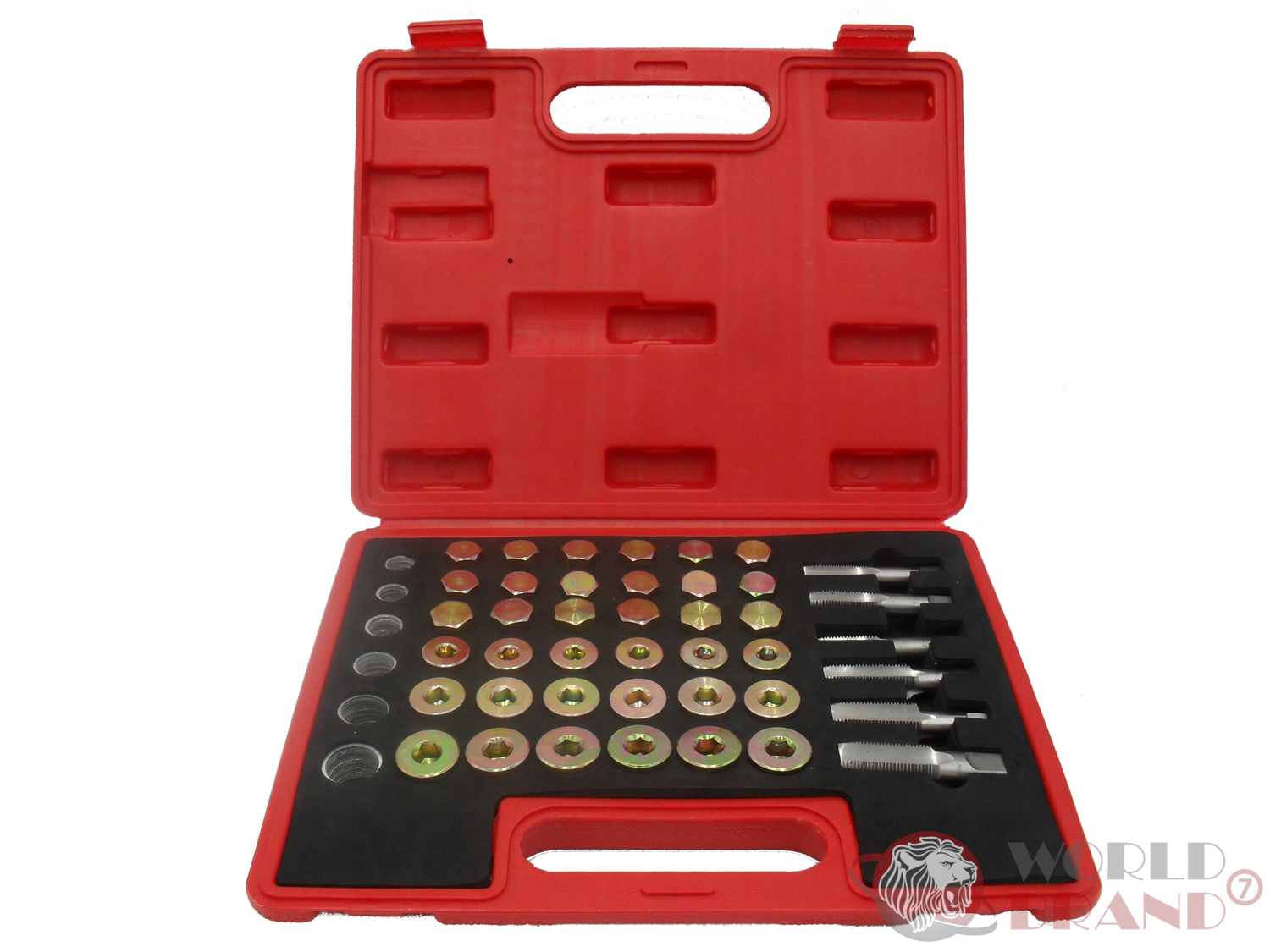 Ölablassgewinde Reparaturset 114-tlg. — Profi Gewindereparatur für Ölwanne | YZ-6059