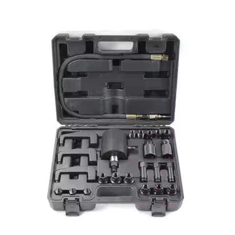 DAYUAN Pneumatischer Injektor-Abzieher – Diesel-Einspritzdüsen-Werkzeug Für Common Rail (Bosch/Delphi/Siemens), 19 Adapter, 20–30 Nm DAYUAN Pneumatischer Injektor-Abzieher – Diesel-Einspritzdüsen-Werkzeug Für Common Rail (Bosch/Delphi/Siemens), 19 Adapter, 20–30 Nm