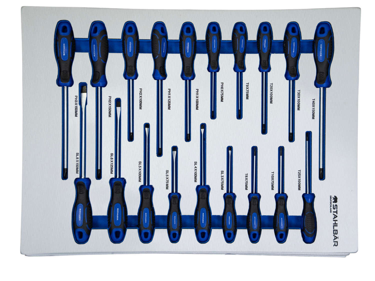 Werkzeugwagen Stahlbär (10/13 mit 13 Schubladen – 10 voll bestückt)