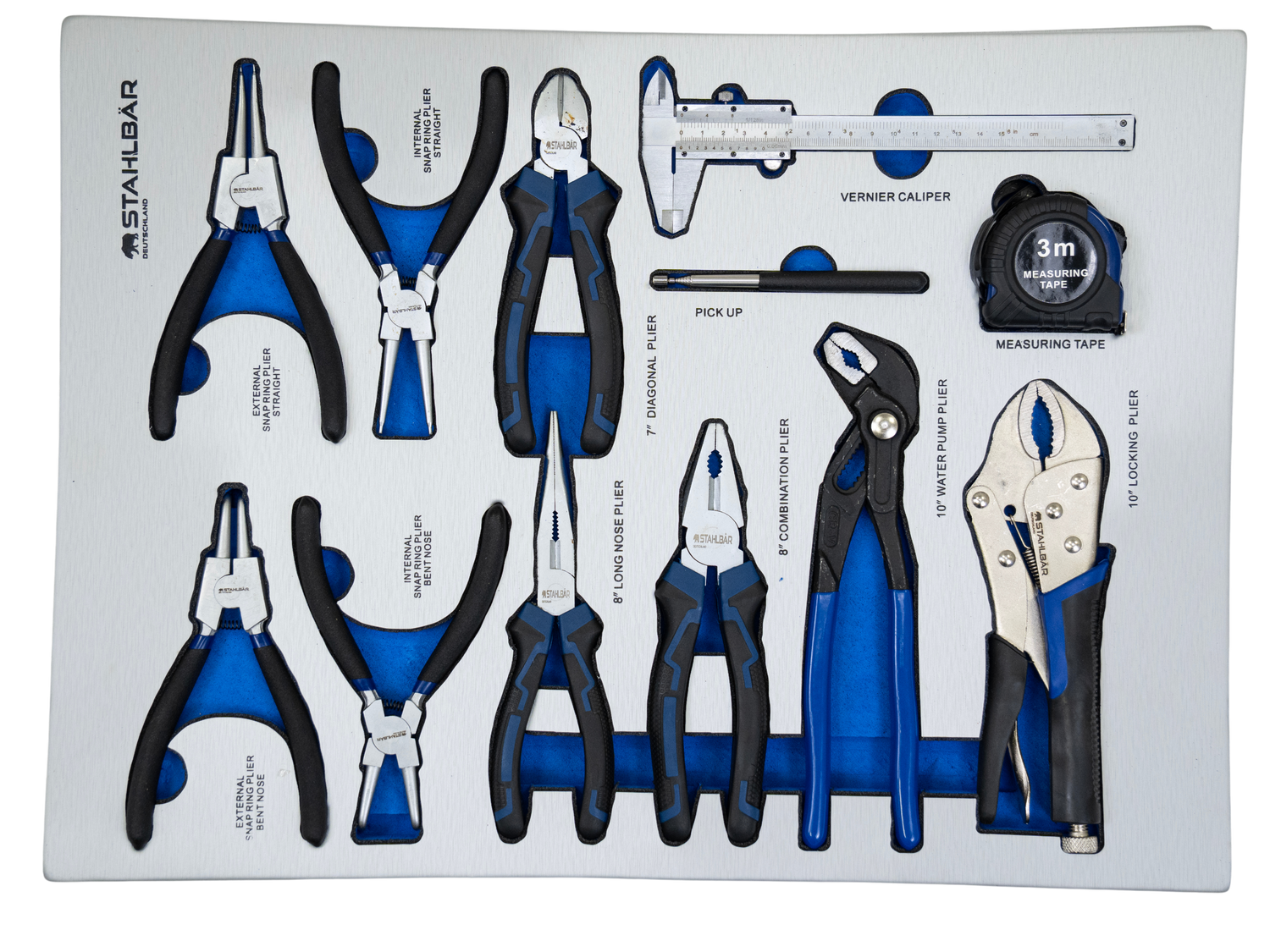 Werkzeugwagen Stahlbär (10/13 mit 13 Schubladen – 10 voll bestückt)