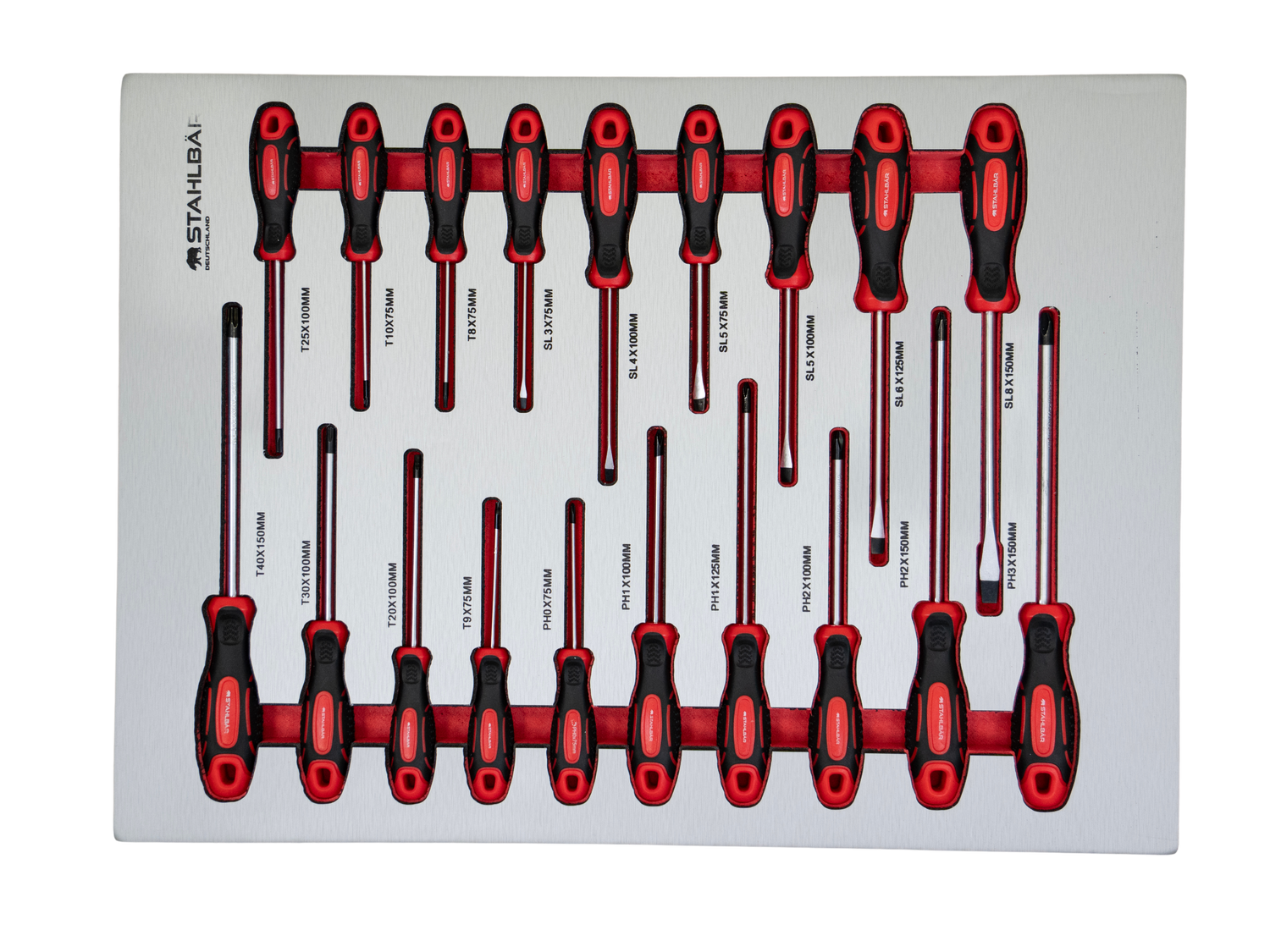 Werkzeugwagen Stahlbär (10/13 mit 13 Schubladen – 10 voll bestückt)
