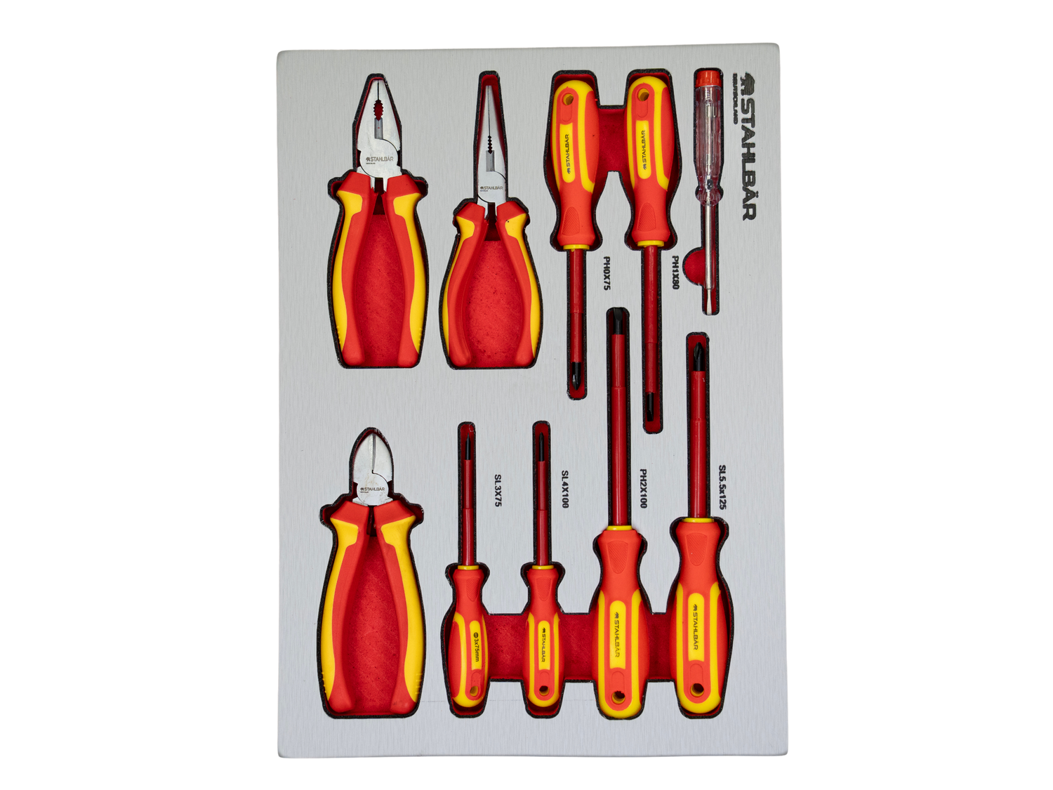 Werkzeugwagen Stahlbär (10/13 mit 13 Schubladen – 10 voll bestückt)