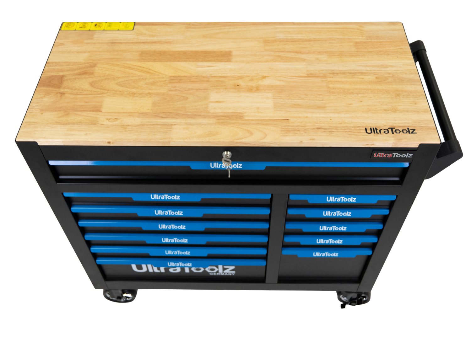 Werkzeugwagen Ultra Toolz 10/12 – 12 Schubladen, 10 voll bestückt