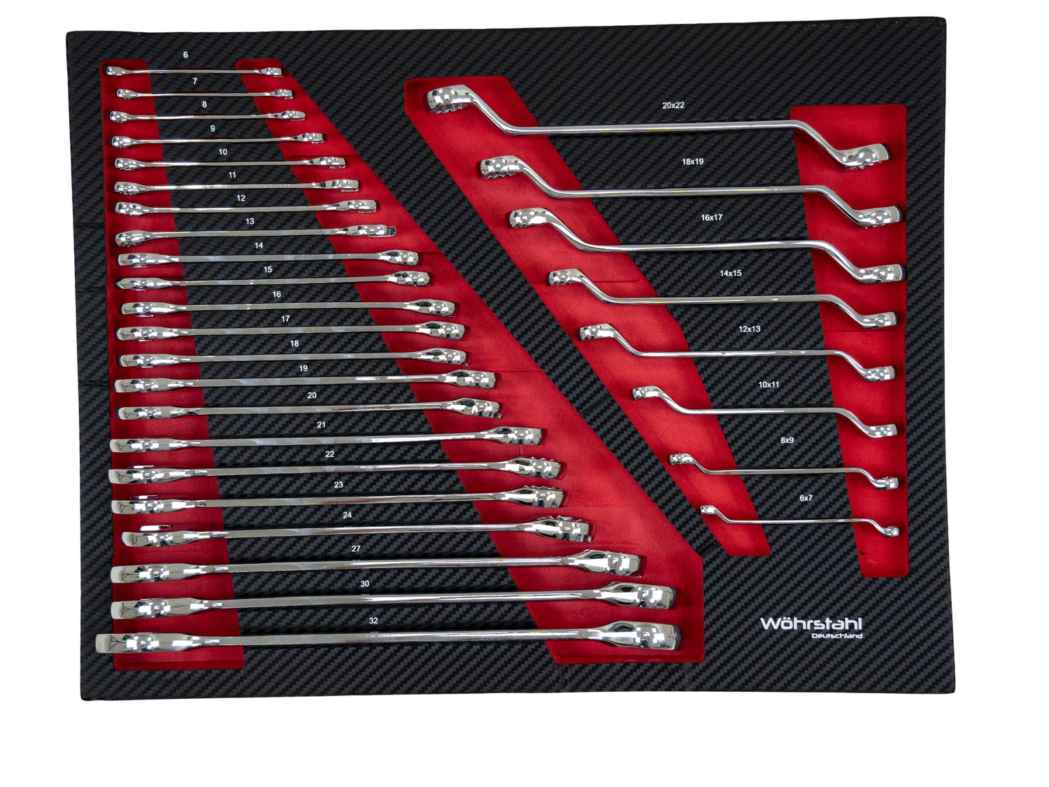 Wöhrstahl Professional – Werkzeugwagen mit 12 Schubladen & über 400 Werkzeugen