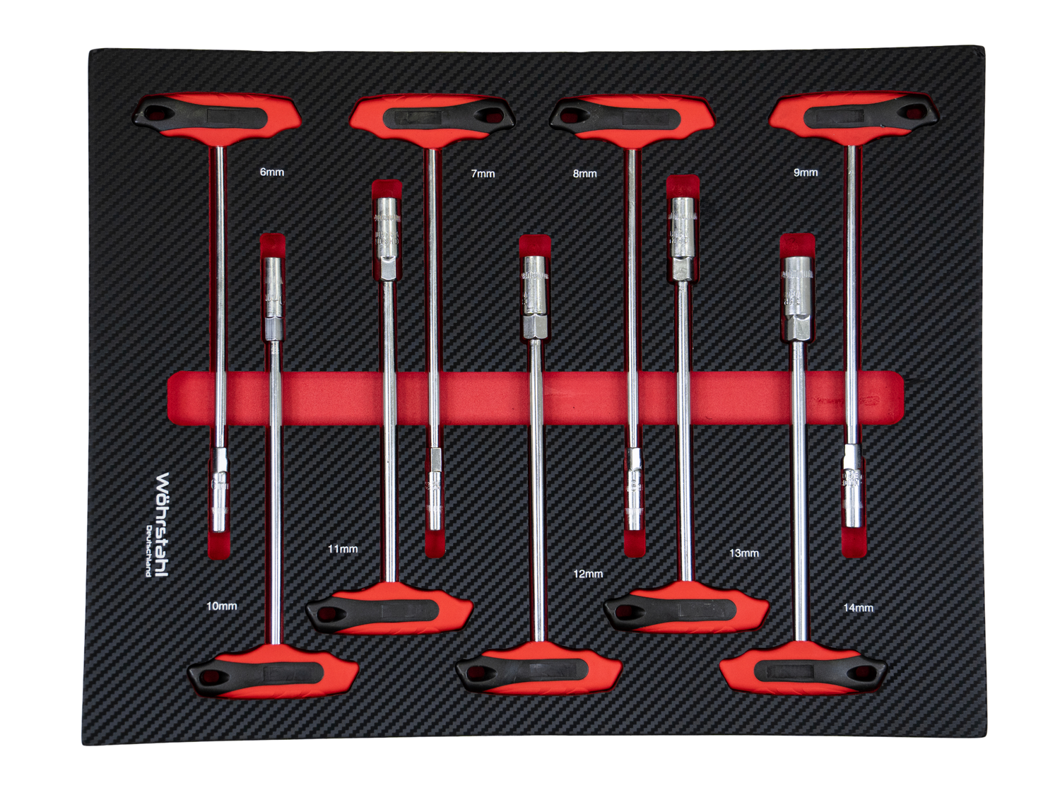 Wöhrstahl Professional – Werkzeugwagen mit 12 Schubladen & über 400 Werkzeugen