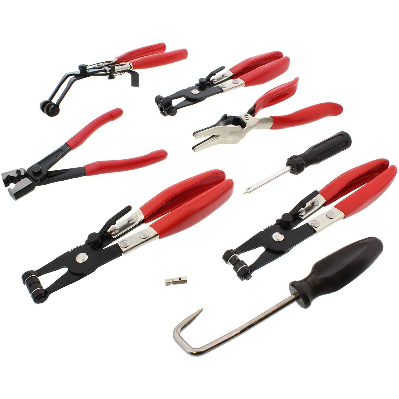 Schlauchzangen-Set Brand7 für Kfz, 9-tlg. im Koffer | YZ-6004