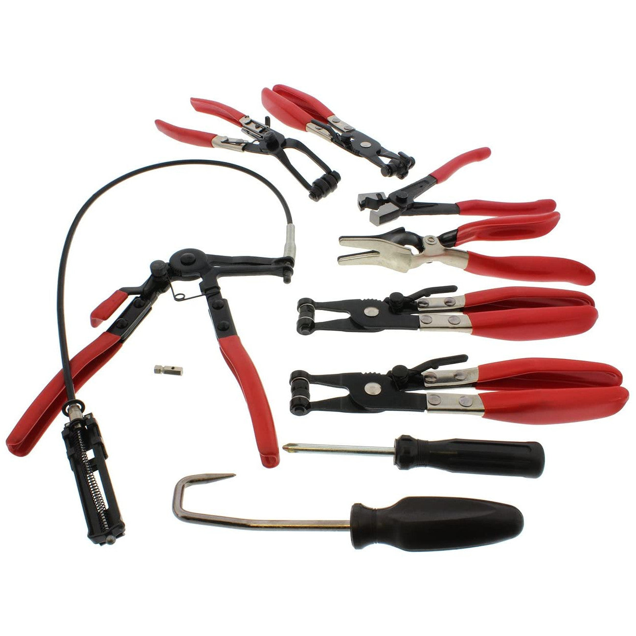 Schlauchzangen-Set Brand7 für Kfz, 9-tlg. im Koffer | YZ-6004