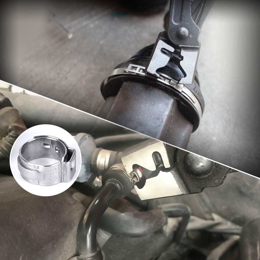 Schlauchzangen-Set Brand7 für Kfz, 9-tlg. im Koffer | YZ-6004