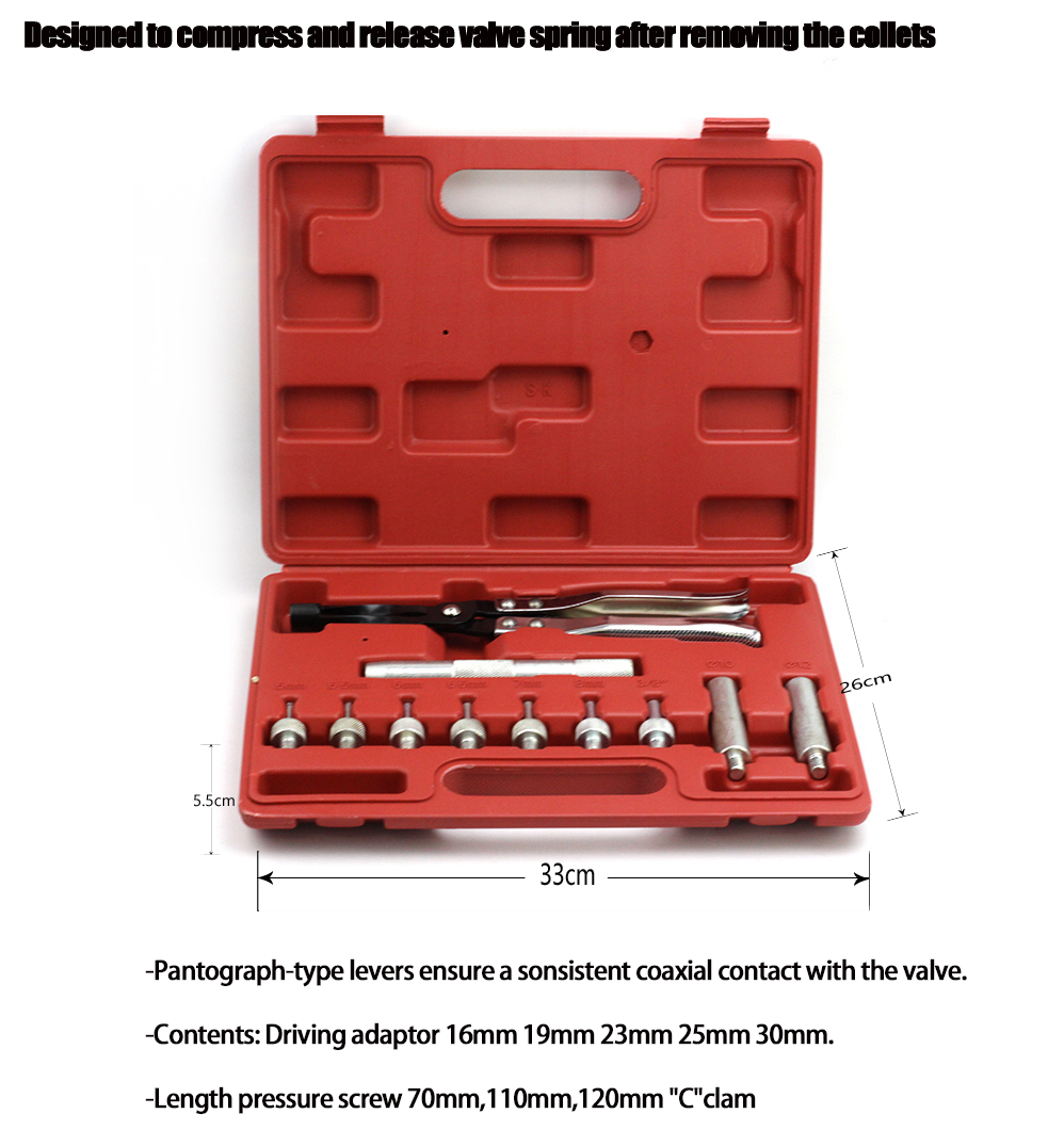 Ventildichtung wechseln leicht gemacht – Profi-Werkzeugset für Ausbau & Montage | YZ-6005