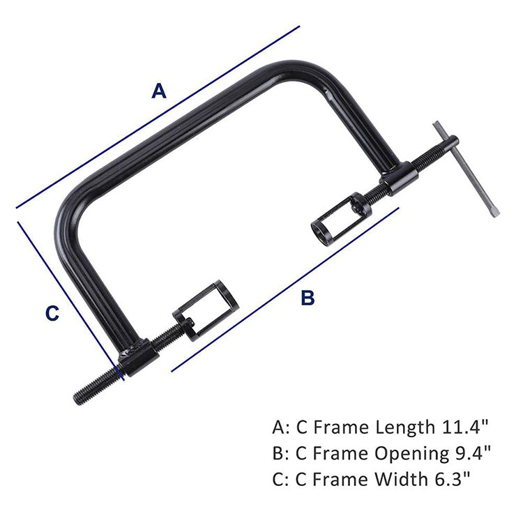Universal-Ventilfederspanner für Kleinmotoren & Motorräder – inkl. 5 Druckstückgrößen | YZ-6007