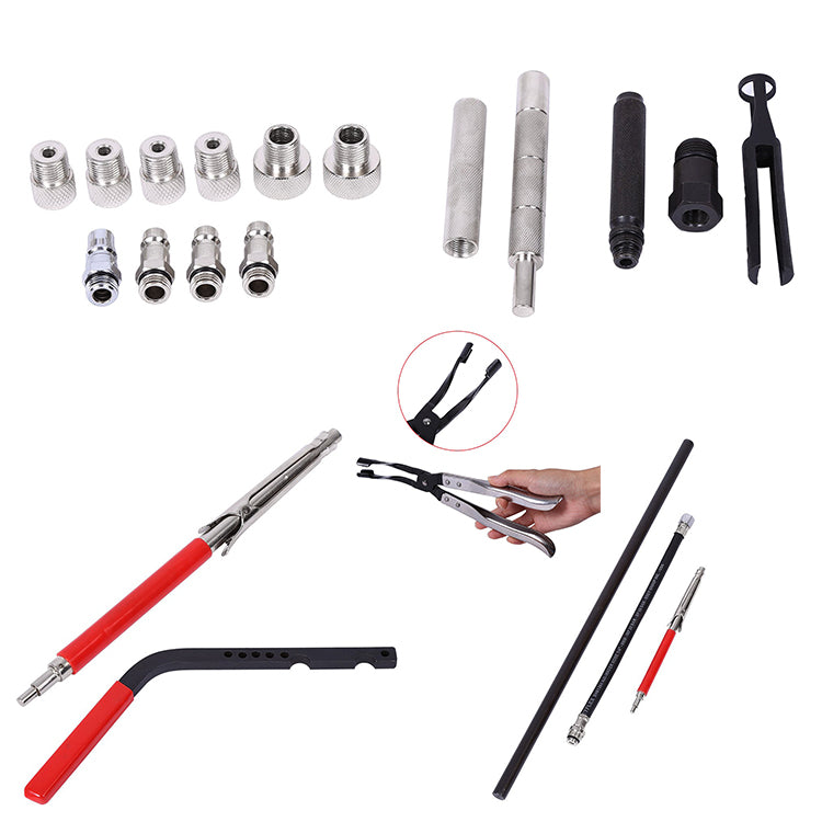 Ventilfederspanner Set 23-teilig für Ventilfeder Ausbau | YZ-6009