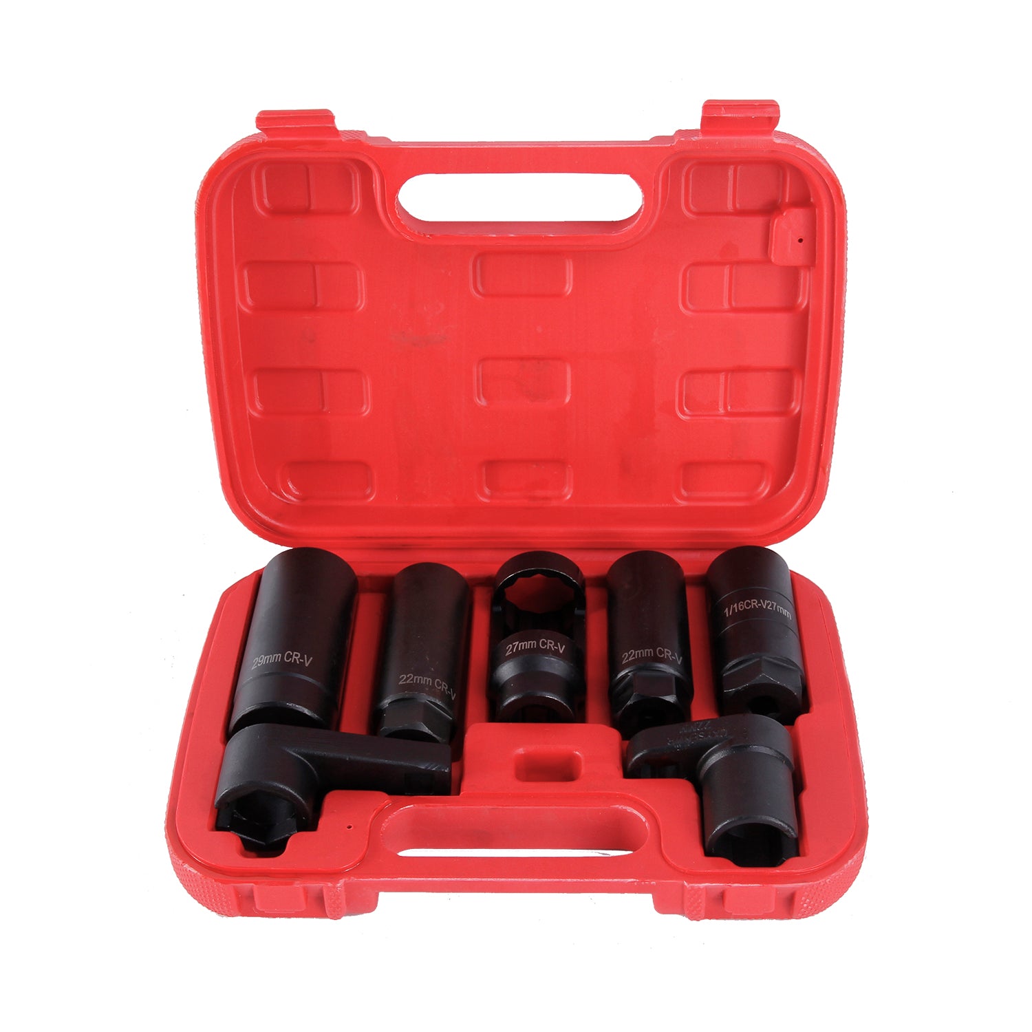 Lambdasonden Nuss Set 7-tlg. – Sauerstoffsensor Werkzeug im Koffer | YZ-6013